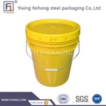20 لیٹر پینٹ کے لئے پلاسٹک ٹہری مطبوعہ